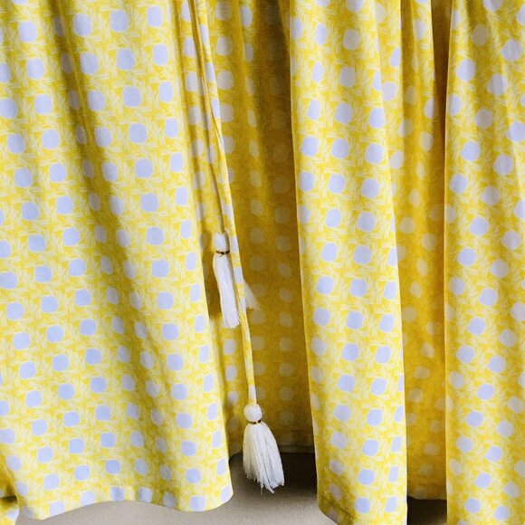 Talbots Cana Life Sun Mosaic Caftan Coverup Size XL‎ Yellow - Picture 4 of 6